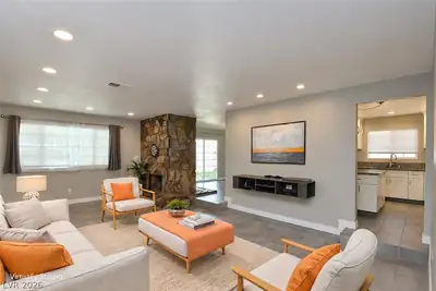 912 Alan Shepard Street, Las Vegas, NV 89145 Living Room