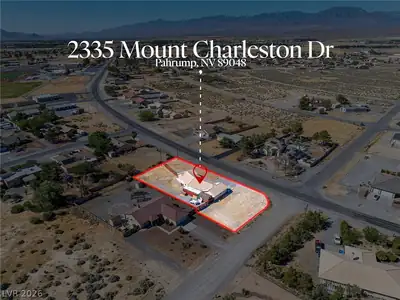 2335 Mount Charleston Drive, Pahrump, NV 89048 Aerial View