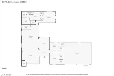 340 Fife Street, Henderson, NV 89015 Floor Plan
