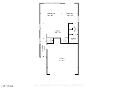 10788 River Junction Avenue, Las Vegas, NV 89166 Floor Plan