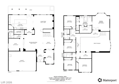 8834 Arroyo Azul Street, Las Vegas, NV 89131 Floor Plan