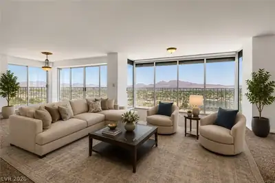 3111 Bel Air Drive 25B Living Room