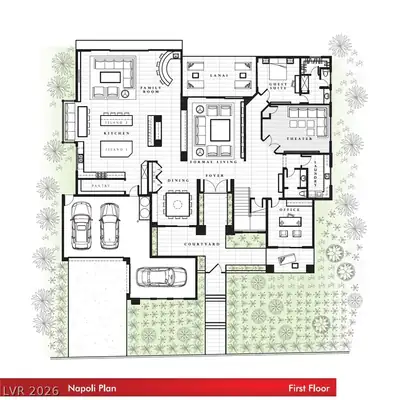 7518 Yonie Court, Las Vegas, NV 89117 Floor Plan