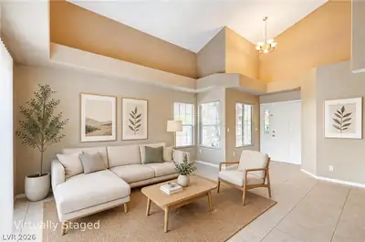 8208 Renfrew Drive, Las Vegas, NV 89145 Living Room