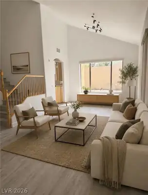 813 White Falcon Street, Las Vegas, NV 89144 Living Room