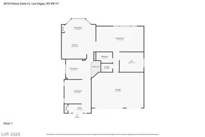 3016 Palace Gate Court Floor Plan