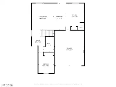 6765 Bristle Falls Street, Las Vegas, NV 89149 Floor Plan