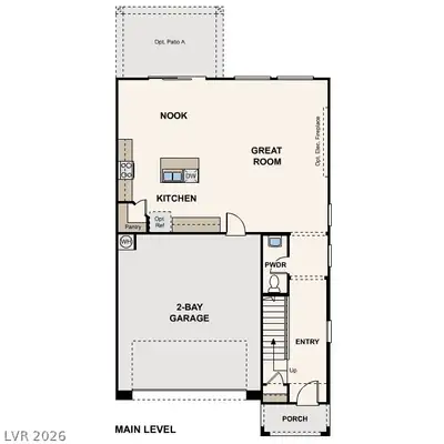 9818 Saxton Peak Avenue, Las Vegas, NV 89178 Floor Plan
