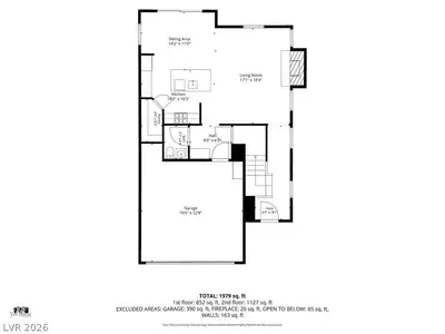 10950 Fennel Avenue, Las Vegas, NV 89166 Floor Plan