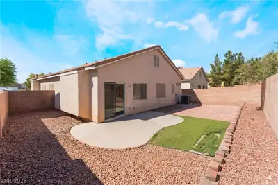6249 Highland Gardens Drive, North Las Vegas, NV 89031 Back of Structure