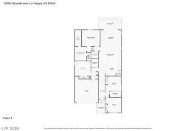 10936 Chipotle Avenue, Las Vegas, NV 89166 Floor Plan