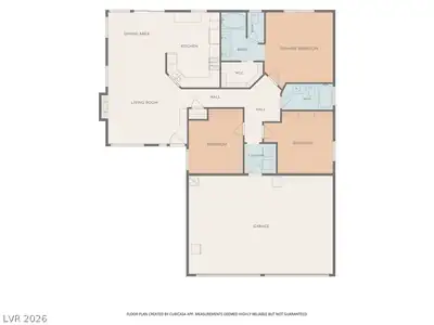 217 Red Coral Drive, Henderson, NV 89002 Floor Plan