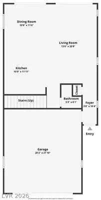 81 Moon Hill Drive, Henderson, NV 89011 Floor Plan