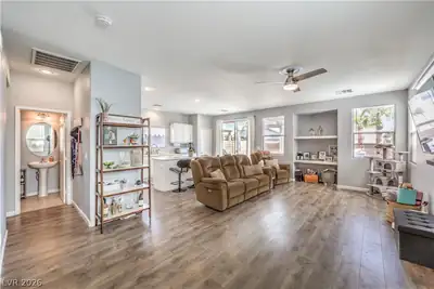 6164 West Haleh Avenue Living Room