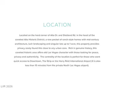 500 Shetland Road, Las Vegas, NV 89107 