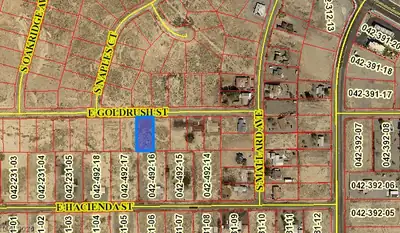 2791 East Goldrush Street Plat Map