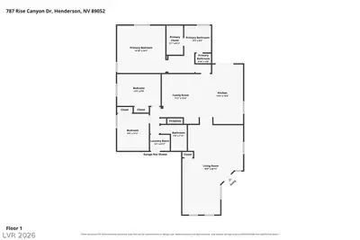 787 RISE CANYON Drive n/a Floor Plan