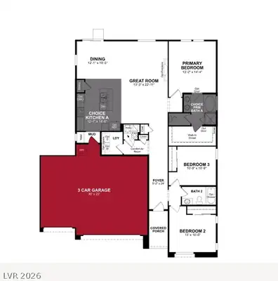 334 Golden Hollow Court, Henderson, NV 89015 Floor Plan