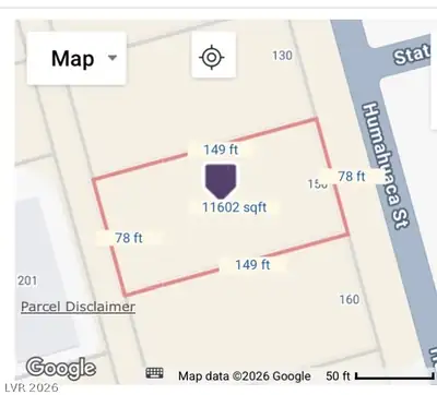 150 South Humahuaca Street Plat Map