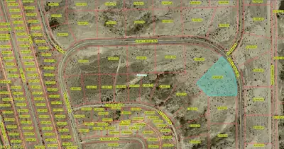 800 Baccarat Circle, Pahrump, NV 89060 Plat Map