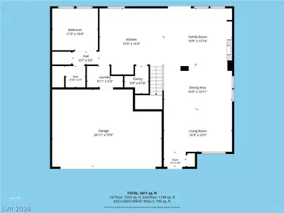 11175 Ash Mountain Street Floor Plan