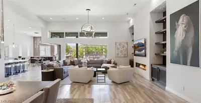 6268 Petroglyph Avenue, Las Vegas, NV 89135 Living Room