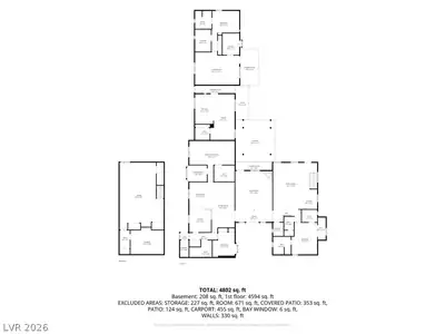 6040 North Monte Cristo Way Floor Plan