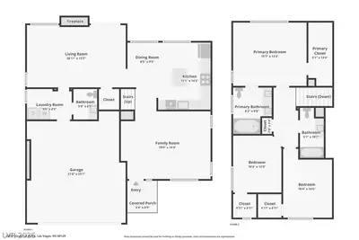 8872 Chapman Point, Las Vegas, NV 89129 Floor Plan
