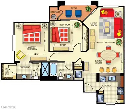 230 East Flamingo Road 106 Floor Plan