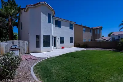 5105 Wapiti Point Court, Las Vegas, NV 89130 Back of Structure