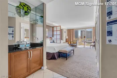 135 East Harmon Avenue 1705 Bedroom