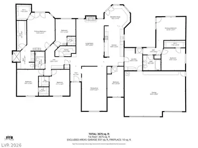 4465 North Campbell Road Floor Plan