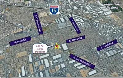 North Walnut Road Map