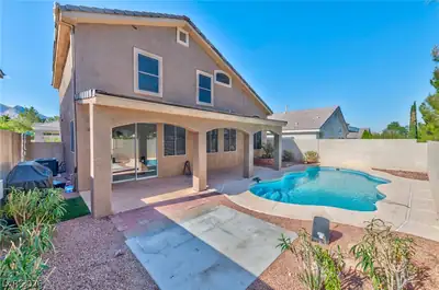 908 Siena Hills Lane, Las Vegas, NV 89144 Back of Structure
