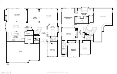 2715 Barrow Downs Street, Las Vegas, NV 89135 Floor Plan