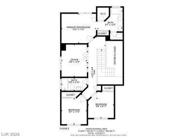 2444 Avenida Flores, Henderson, NV 89074 Floor Plan