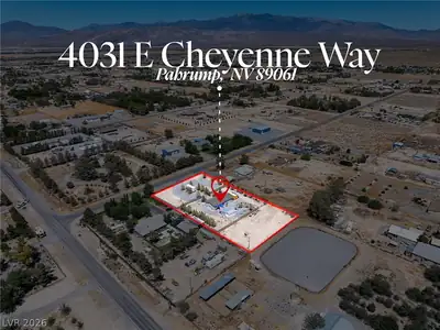 4031 East Cheyenne Way Aerial View