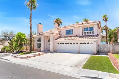 3617 Carol Lark Court, Las Vegas, NV 89129 Front of Structure