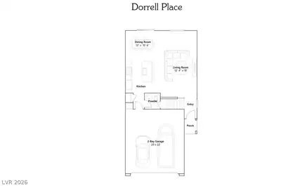 375 Great Ocean Avenue, North Las Vegas, NV 89084 Floor Plan