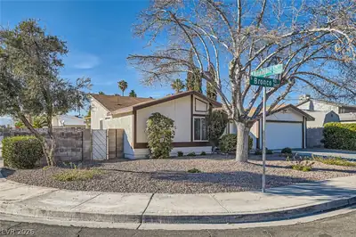 3665 Bronco Road, Las Vegas, NV 89103 Front of Structure
