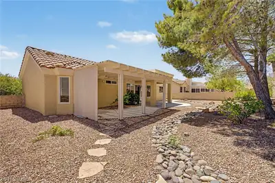 3017 Hawksdale Drive, Las Vegas, NV 89134 Back of Structure