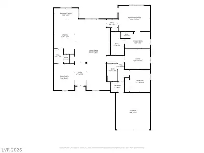 2312 Perrysburg Drive, Henderson, NV 89044 Floor Plan