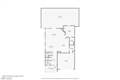 10568 Painted Bridge Street, Las Vegas, NV 89179 Floor Plan