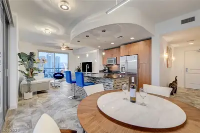 200 West Sahara Avenue 1208 Living Room