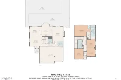 2050 Paterno Avenue Floor Plan