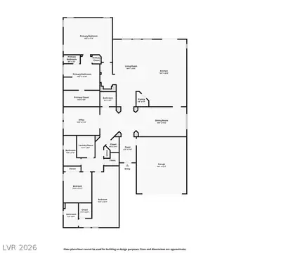 2369 Boretto Street, Henderson, NV 89044 Floor Plan