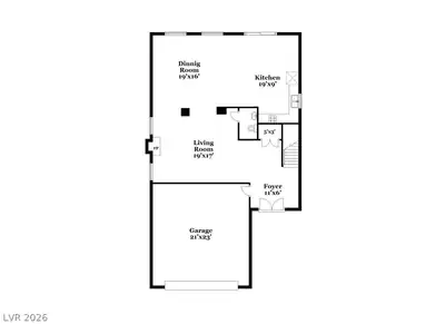 4361 Cottontail Lane, Las Vegas, NV 89121 Floor Plan