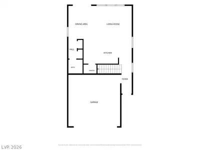 9769 Cannington Cliffs Avenue, Las Vegas, NV 89178 Floor Plan