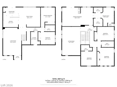 7168 Los Banderos Avenue Floor Plan