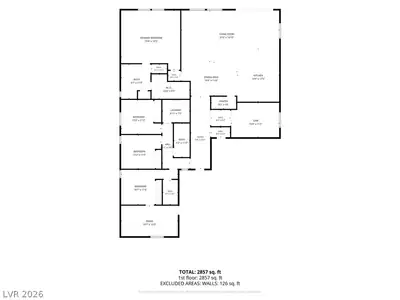 45 Garibaldi Way, Henderson, NV 89011 Floor Plan